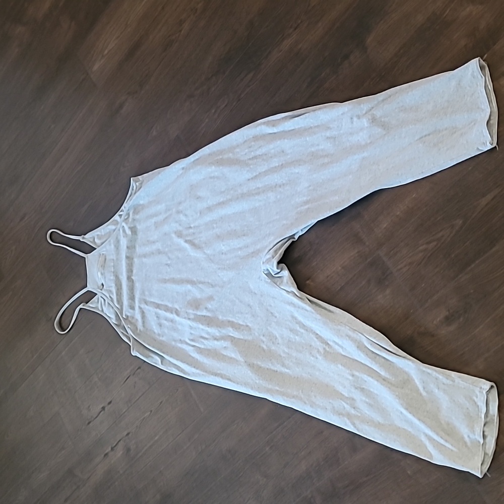 Women's Light Gray Jumpsuit - Picture 4 of 5